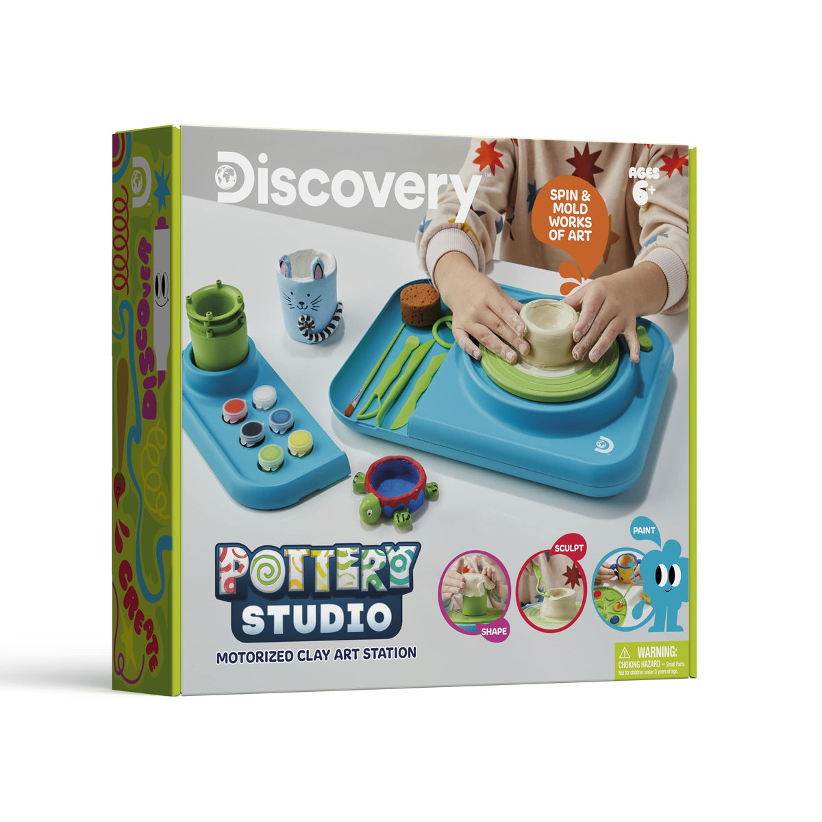 Discovery Toy Pottery Wheel Studio Rectangular