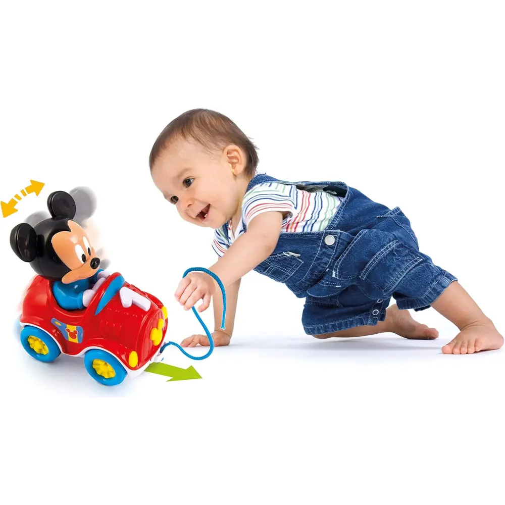 Disney Baby Mickey Pull Along Car