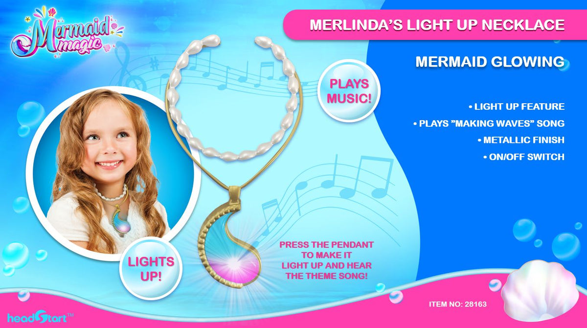 Mermaid Magic Necklace Merlinda Battery-Operated