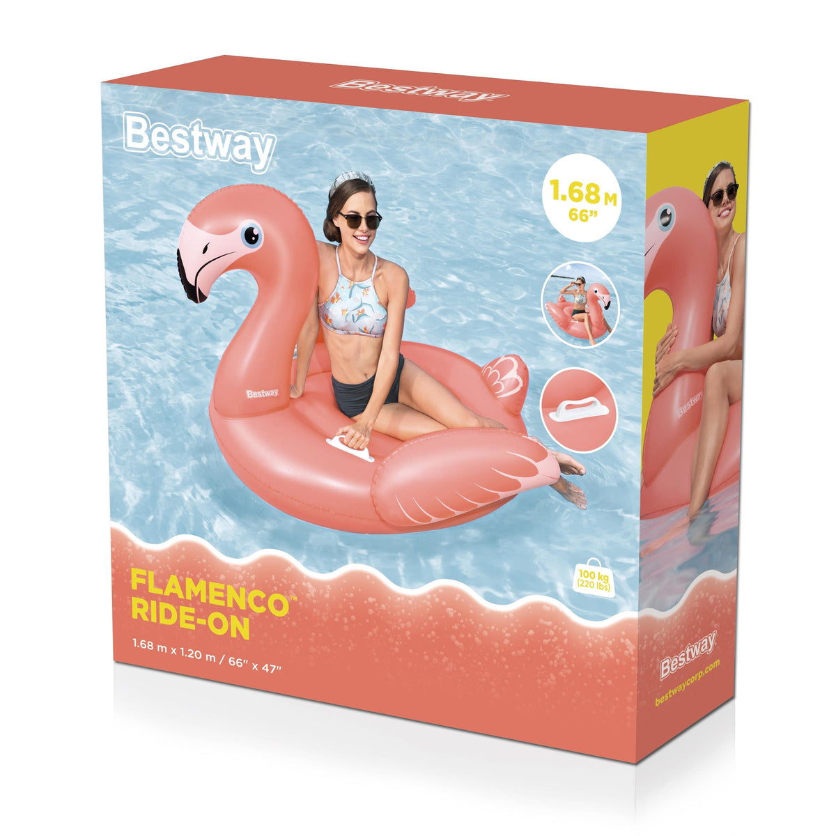 Bestway Rider Flamenco 168x120cm