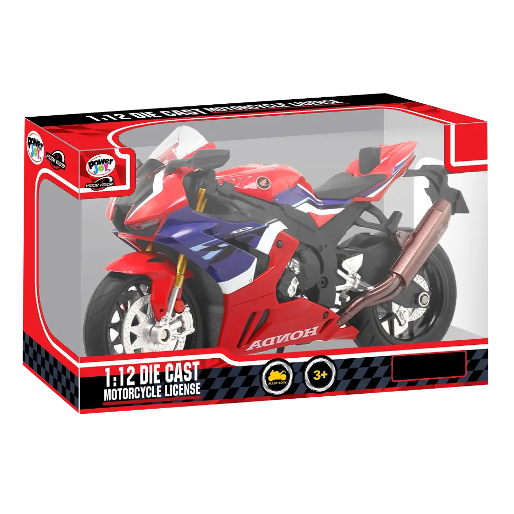 Vroom Die-Cast Motorcycle License 1/12 Assortment