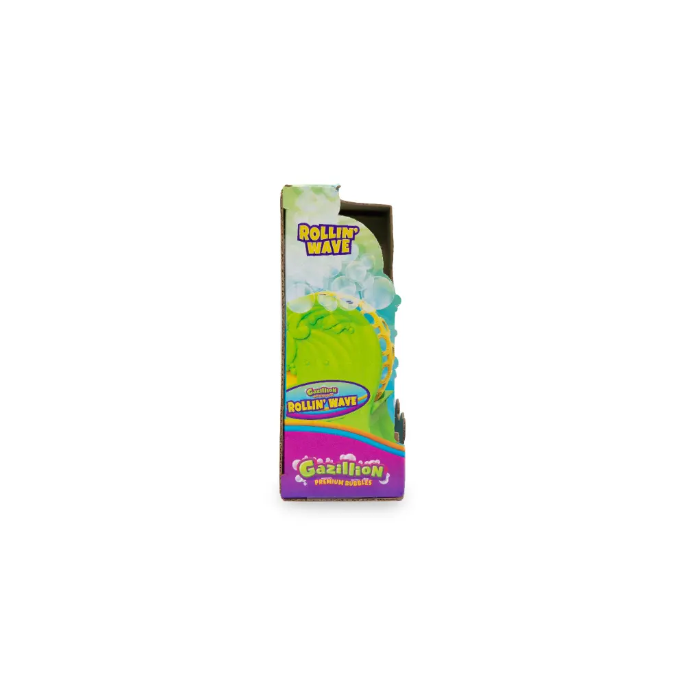 Gazillion Bubbles Rollin' Wave - High Performance Automatic Bubble Machine with 4oz Solution
