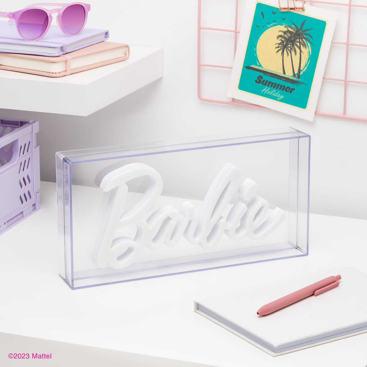 Barbie LED Neon Logo Light 30cm Decorative Wall Light