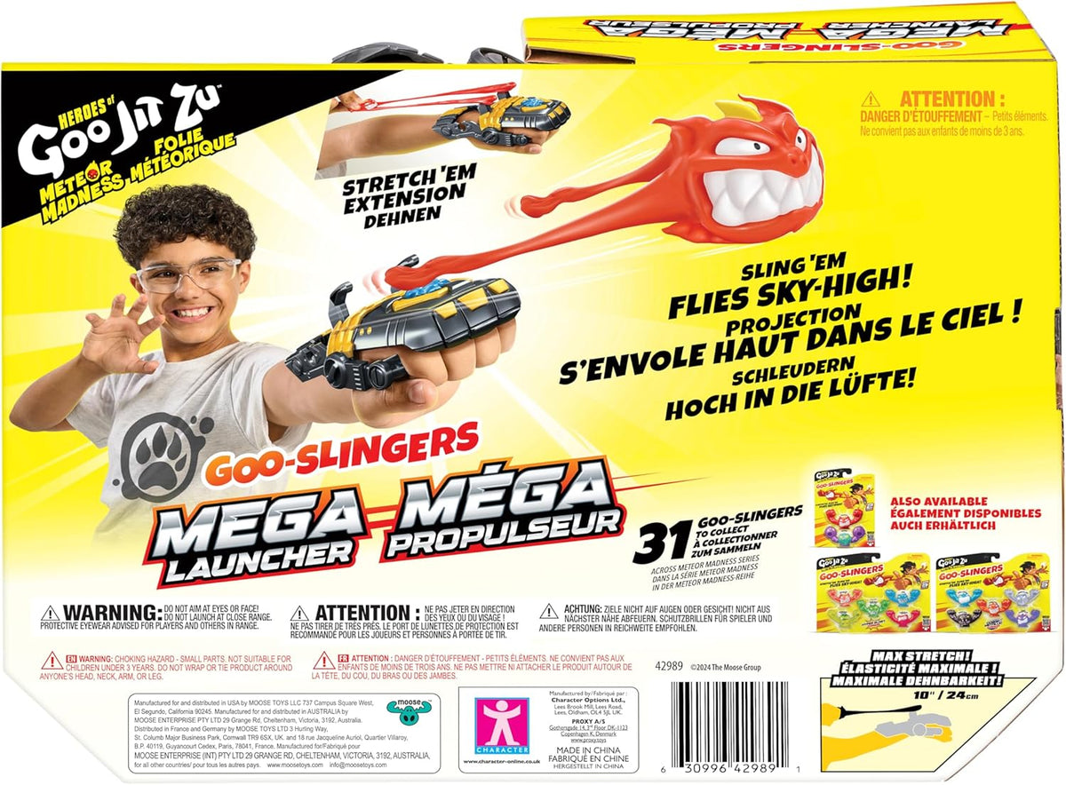 Goojitzu Mmdns Goo Slingers Launcher Action Figures