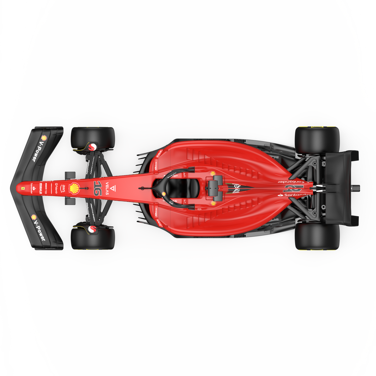 Power Joy RC 1/12 Ferrari F1 75 Battery-Operated Formula 1 Racing Car Toy for Kids with Responsive Steering & Realistic Design