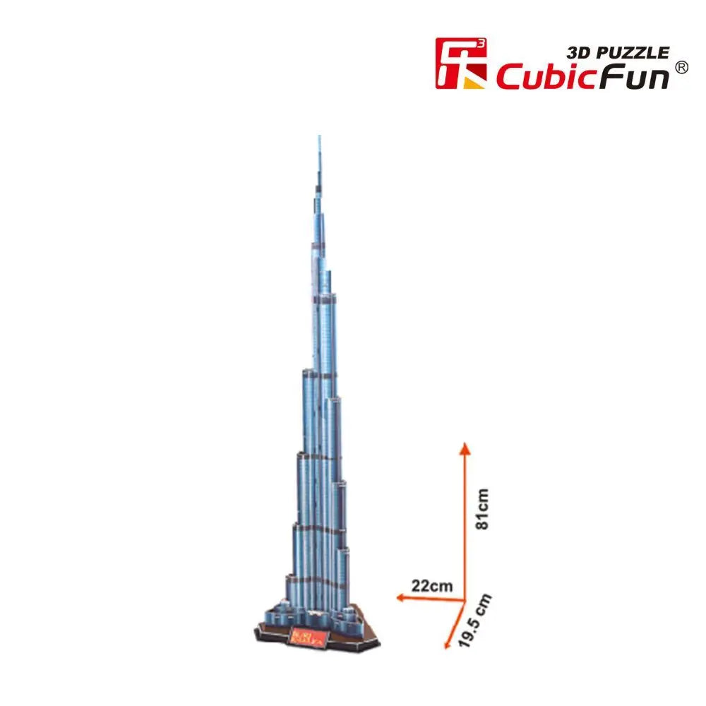 3D Puzzle Burj Khalifa 92-Piece UAE