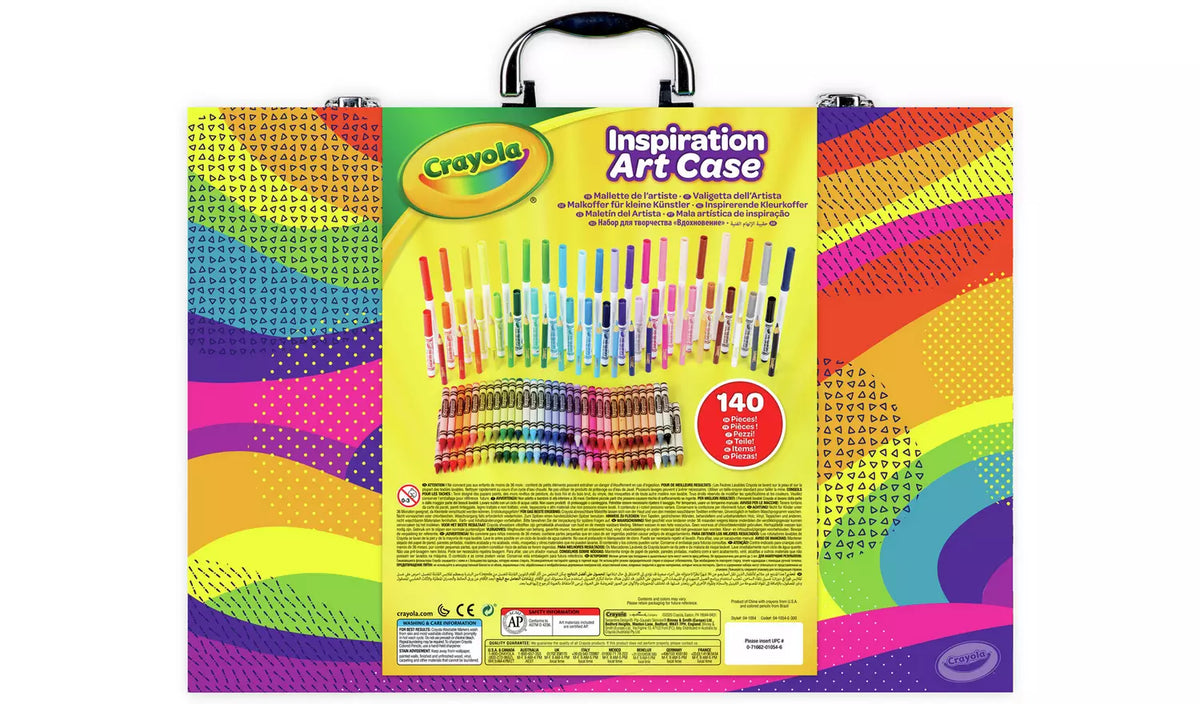 Crayola Inspiration Art Case 140-Piece Coloring & Drawing Set