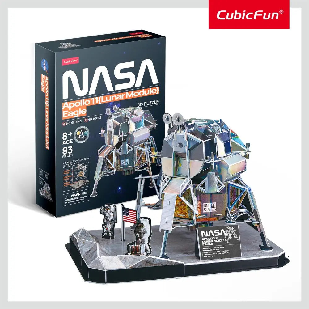 3D Puzzle Nasa Apollo 11 Eagle 93-Piece