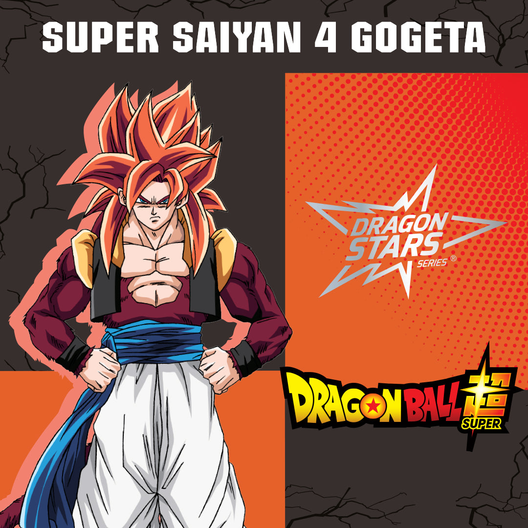 Dragonball Stars Super Saiyan 4 Gogeta 6.5 Inch Action Figures