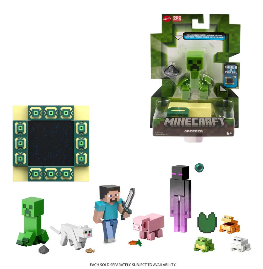 Minecraft 3.25 Inch Action Figure Assorted Design - Sold per piece