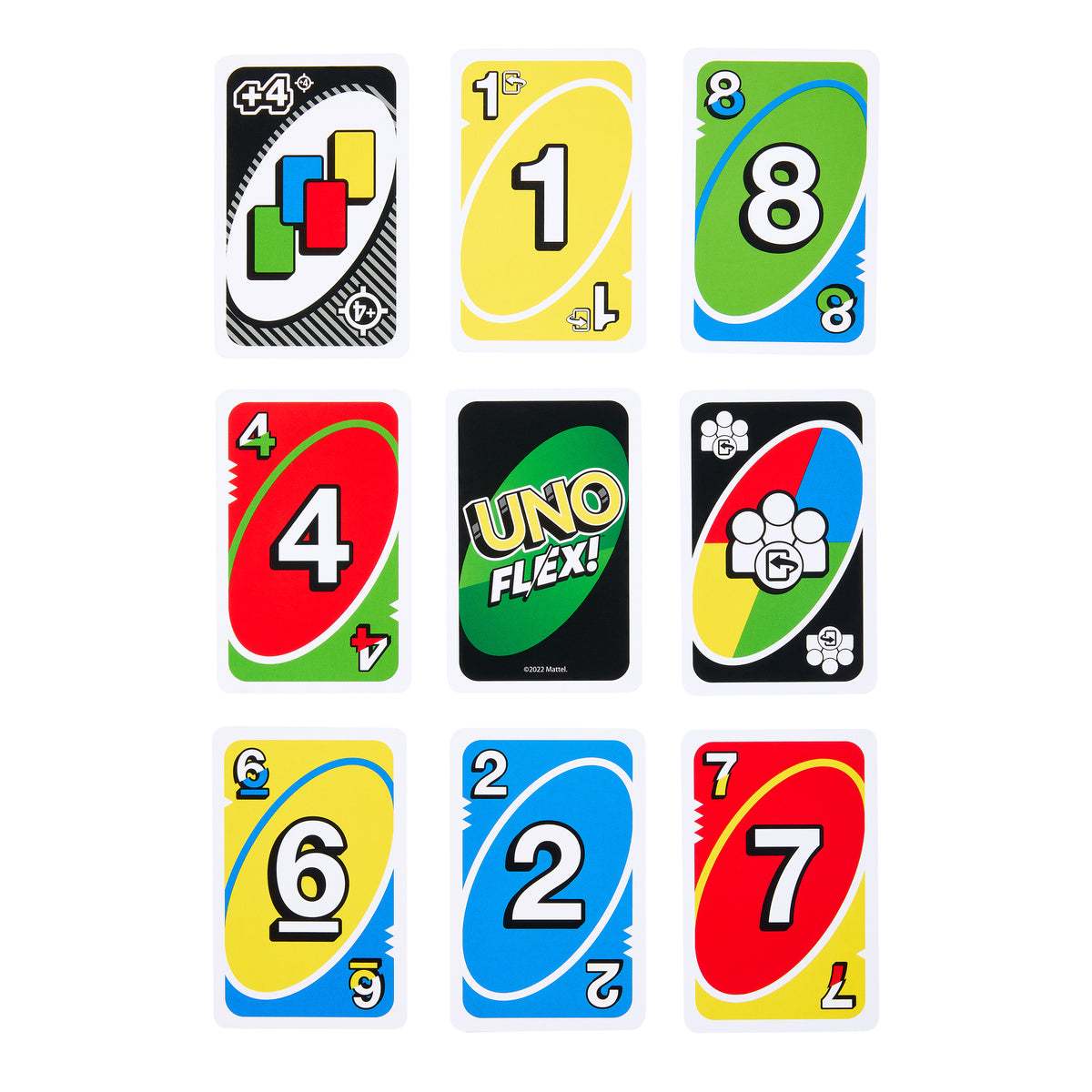 Mattel UNO Flex Family Card Game