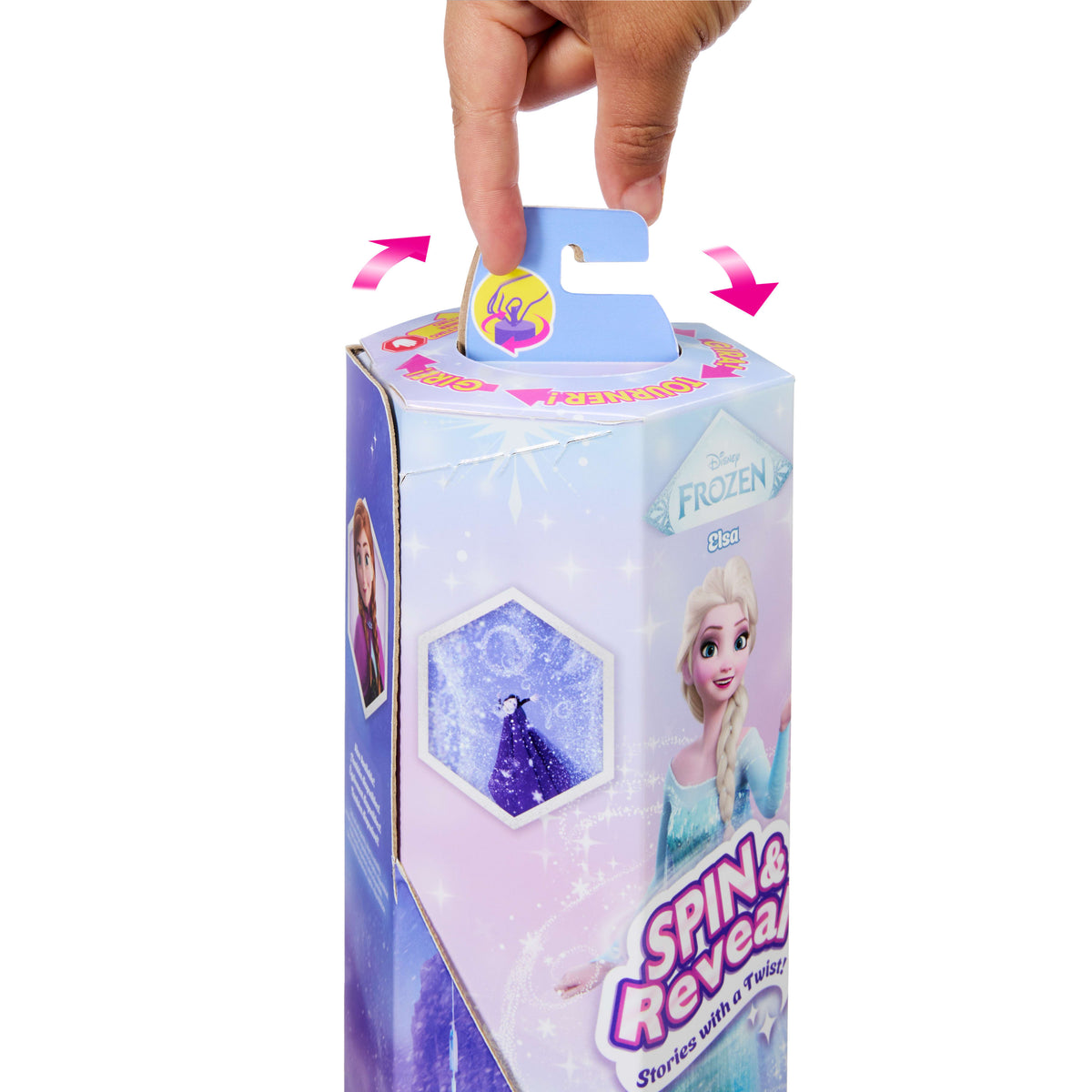 Disney Frozen Elsa Spin & Reveal Fashion Doll Set with Surprises