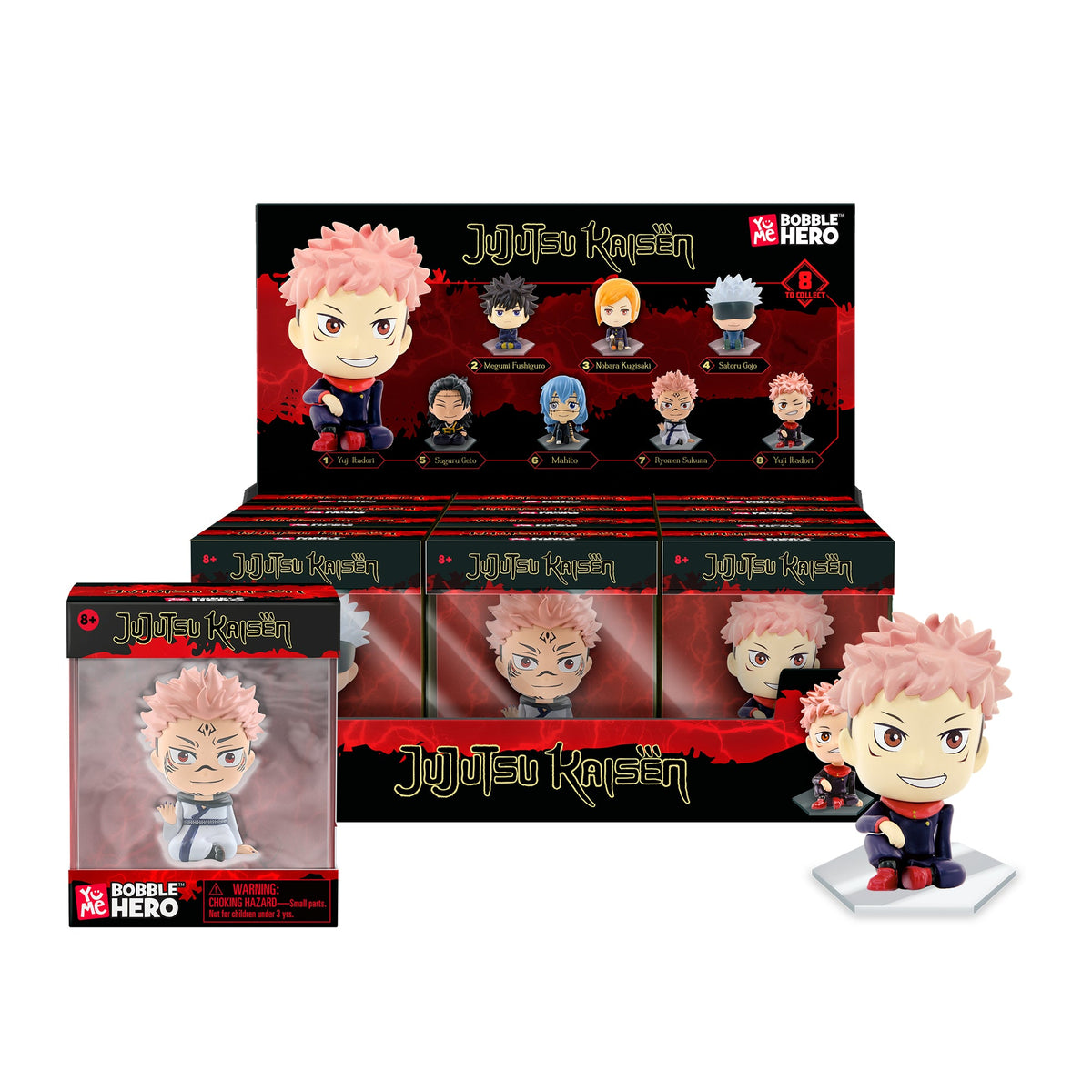 Jujutsu Kaisen Bobble Hero Assortment 1-piece