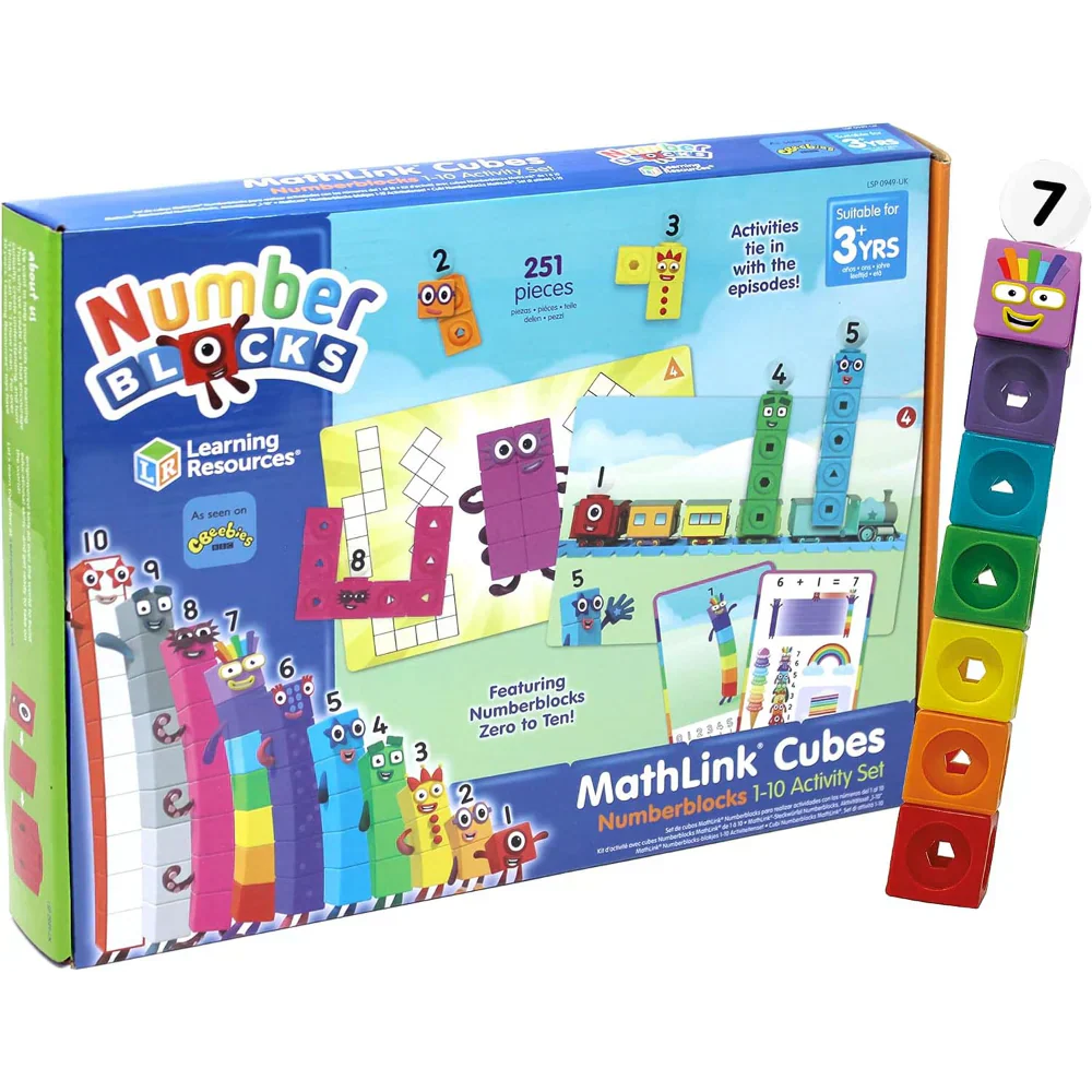 Numberblocks Mathlink Cubes 110 Activity