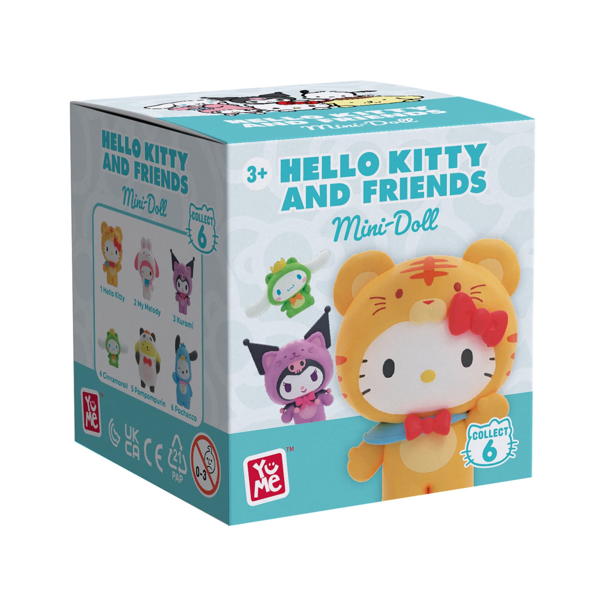 Hello Kitty Doll Mini Forest Friends 5cm Assortment 1-piece