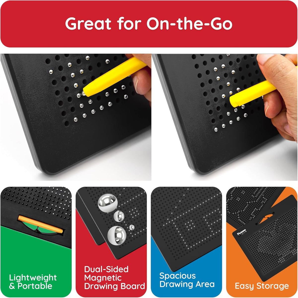 Picasso Magnetic Drawing Board Free Style Combo 2-In-1