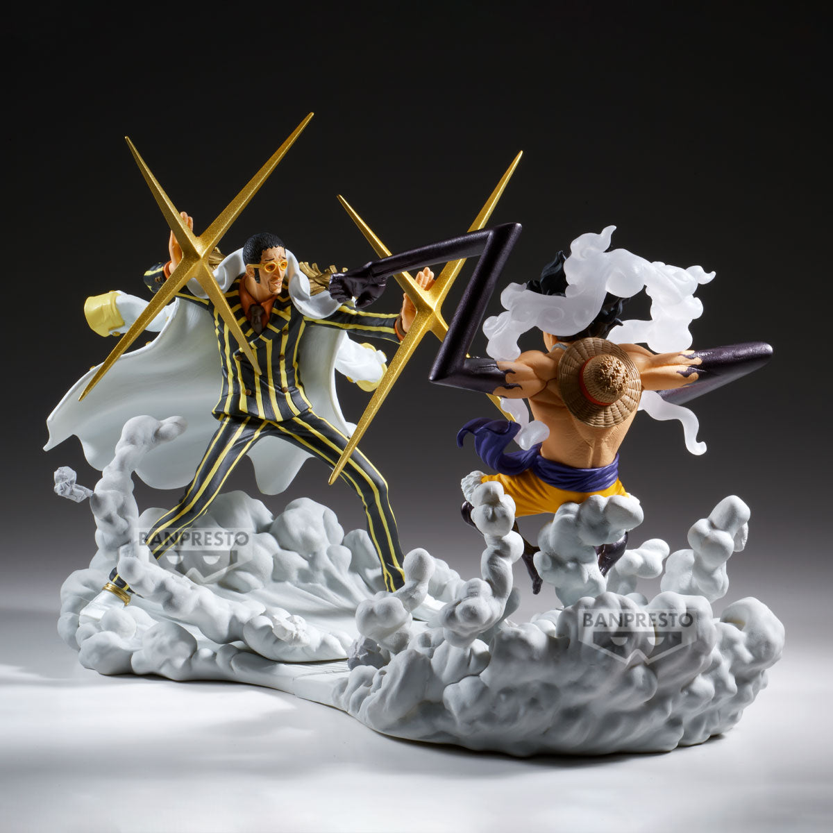 Banpresto One Piece Senkozekkei Monkey D. Luffy Collectible Anime Figure
