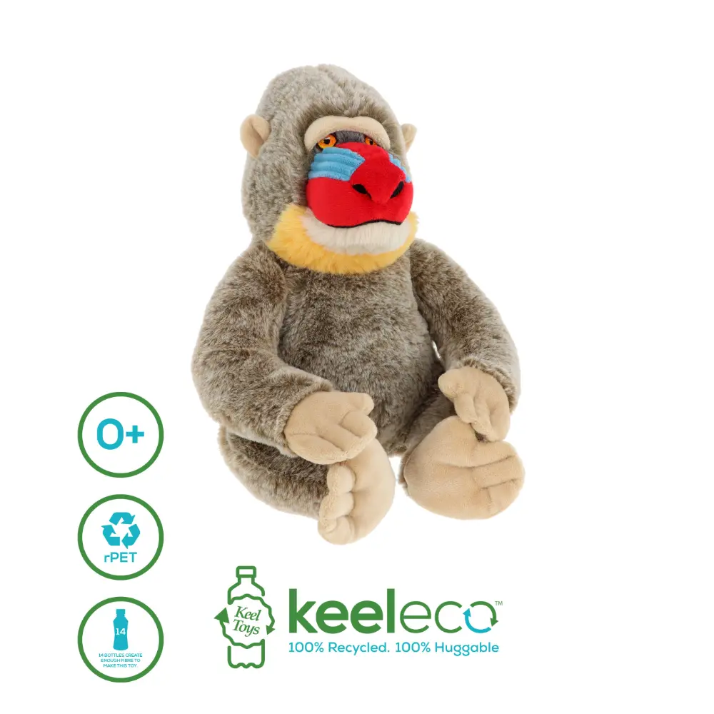 Keeleco Monkey Mandrill 25cm