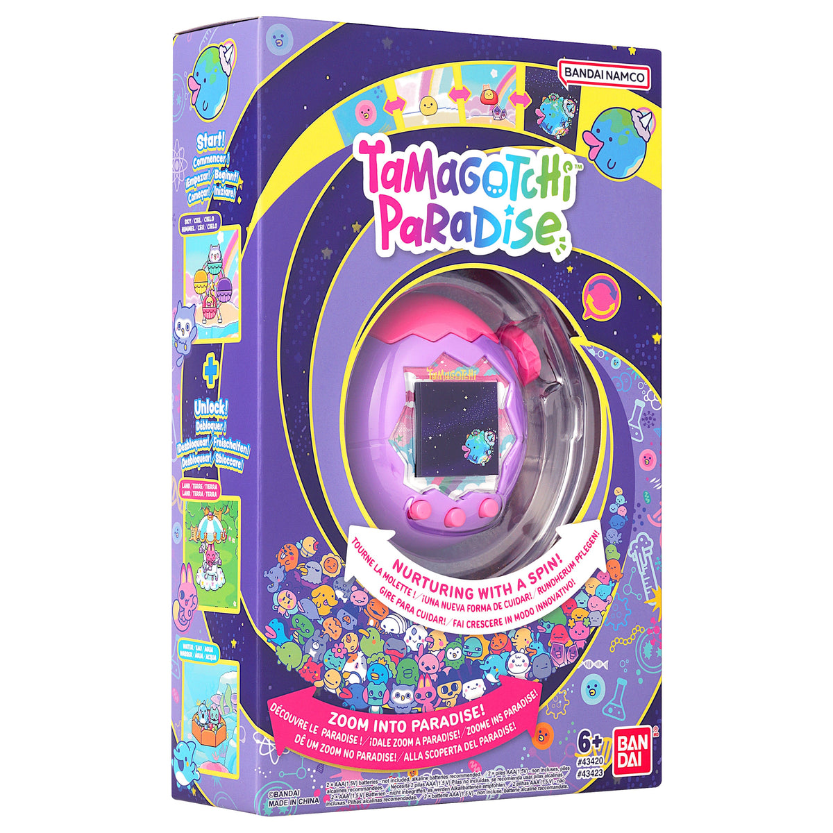 Tamagotchi Original Sky Paradise Digital Pet Toy for Kids 6+