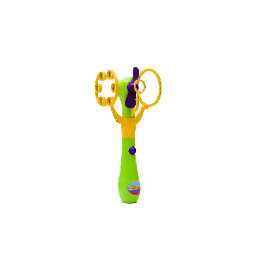 Gazillion Bubbles Twist 'n Turn Wand - Battery-Operated Automatic Bubble Blower