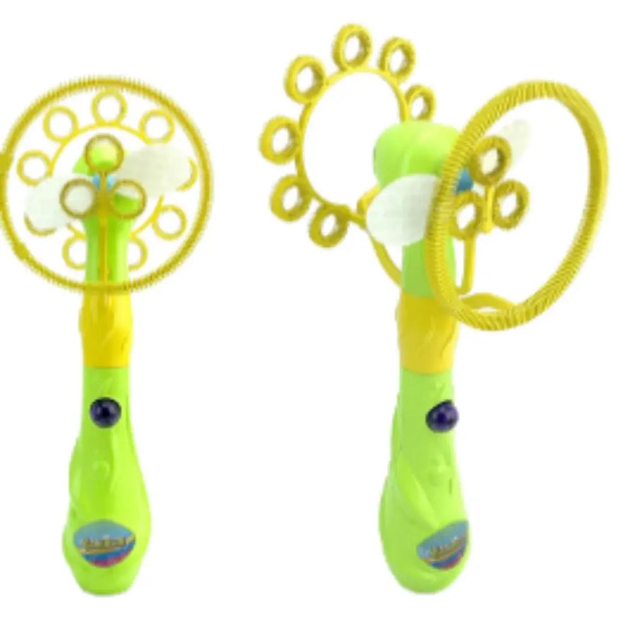 Gazillion Bubbles Twist 'n Turn Wand - Battery-Operated Automatic Bubble Blower