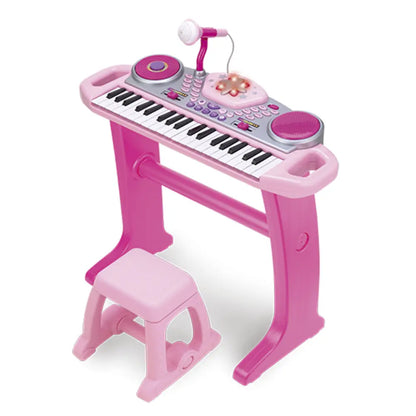 Winfun Keyboard Rock Star Set Pink Battery-Operated
