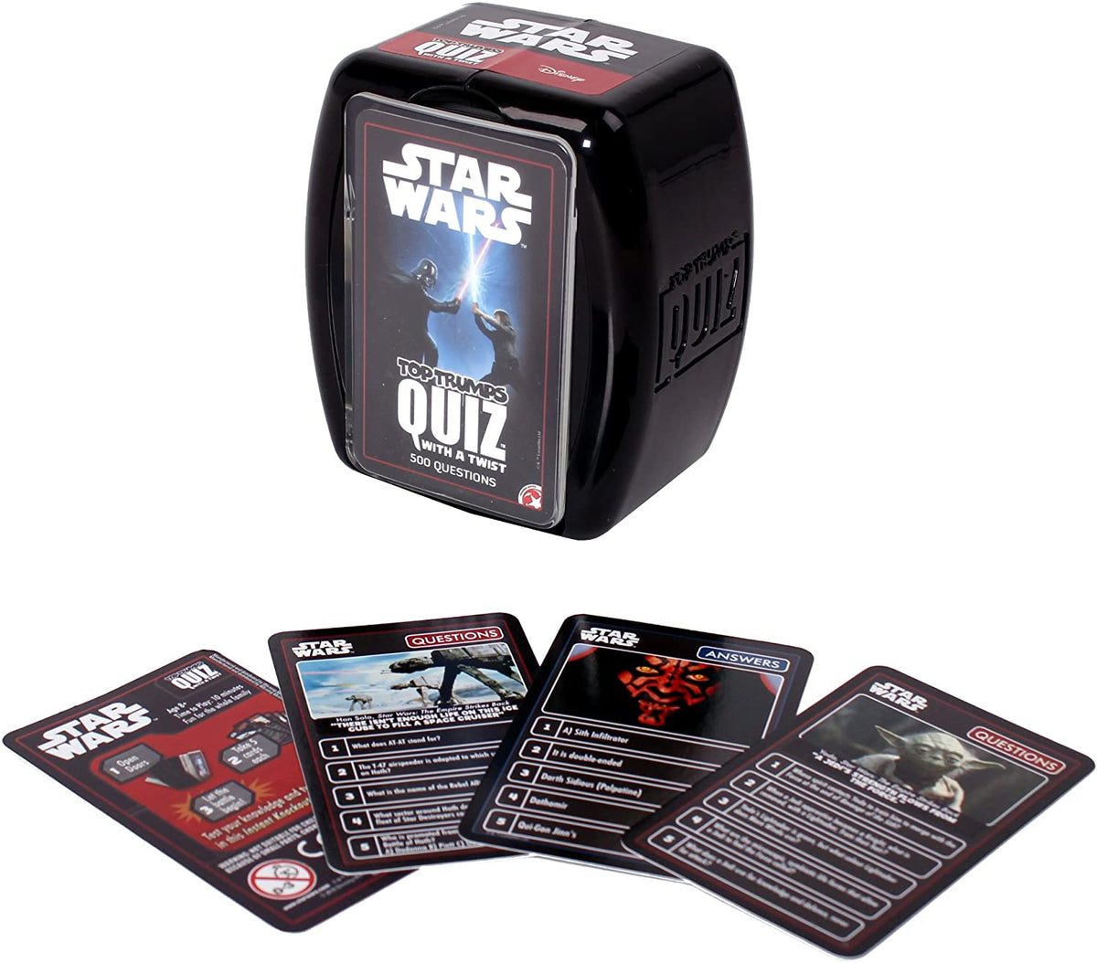 Top Trumps Star Wars Quiz Educational Card Game with 500 Questions