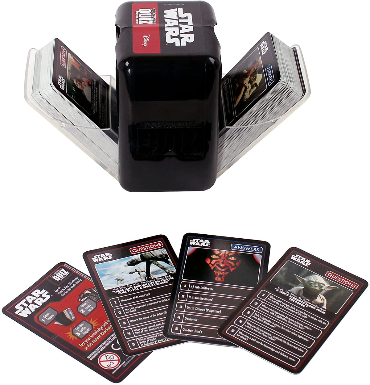 Top Trumps Star Wars Quiz Educational Card Game with 500 Questions