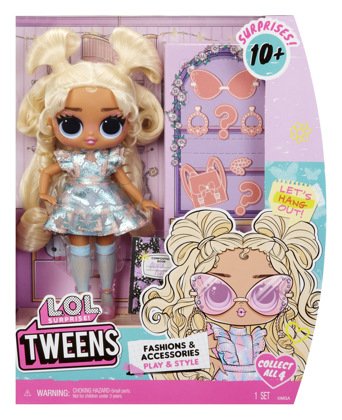 L.O.L. Surprise Tweens Core Olive Flutter Poseable Fashion Doll with Accessories