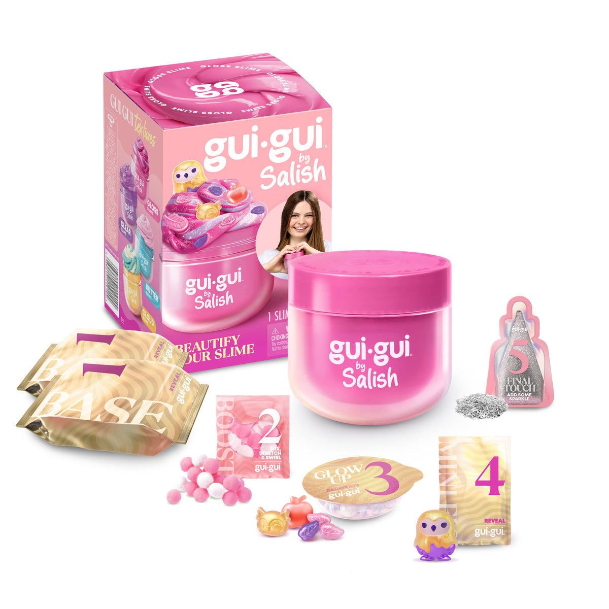 Gui Gui Slime Salish Single Pack Assorted Colors (Random selection)