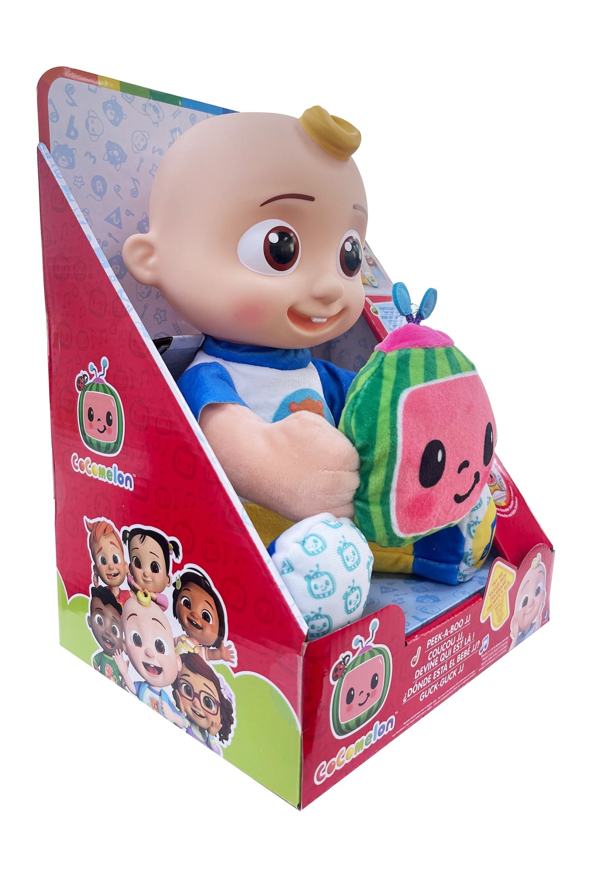 CoComelon Doll Peek-A-Boo Jj