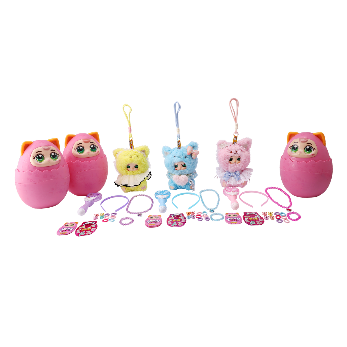 JollyPop Kitten SuperPop S1 Battery-Operated Interactive Plush Toy with Accessories