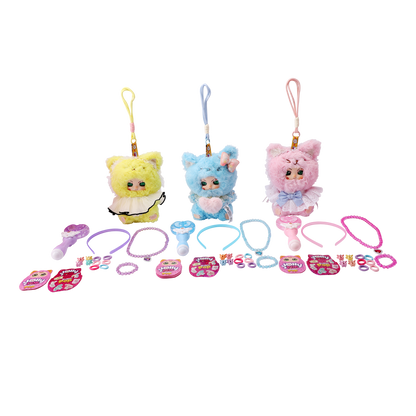 JollyPop Kitten SuperPop S1 Battery-Operated Interactive Plush Toy with Accessories