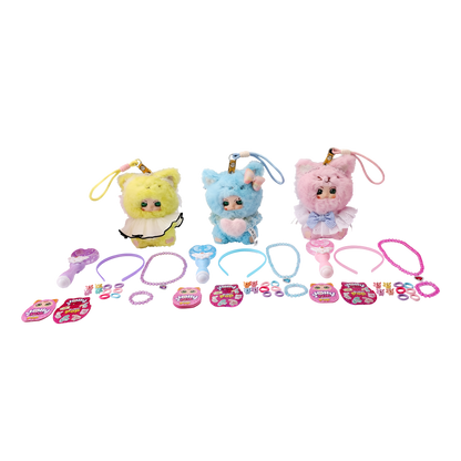 JollyPop Kitten SuperPop S1 Battery-Operated Interactive Plush Toy with Accessories