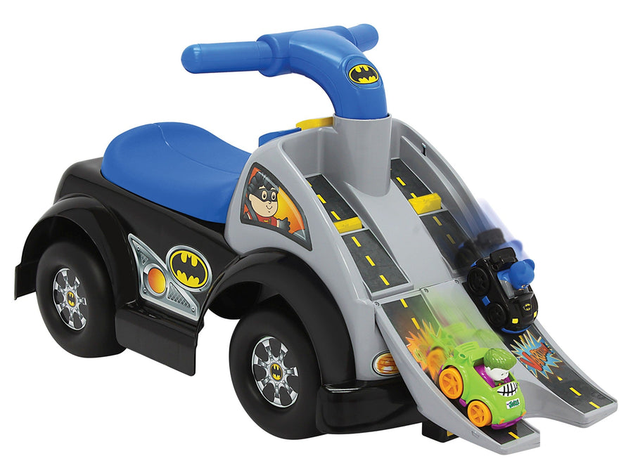 Fisher-Price DC Super Friends Batman Ride-On Toy Car for Kids