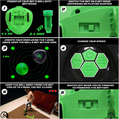 Smart Ball Strikesphere Soccerbot Indoor Football Training Game