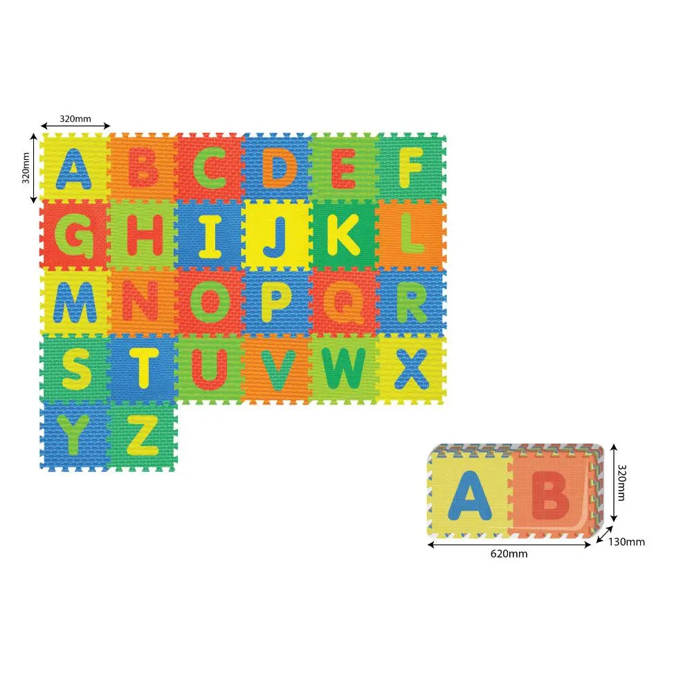 Power Joy Puzzle Mat Alphbet (A-Z) 26- Pieces