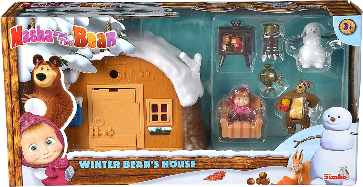 Masha & The Bear Winter Bear House Playset