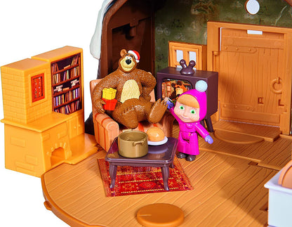 Masha & The Bear Winter Bear House Playset