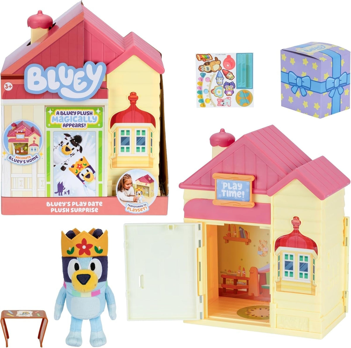 Bluey Plush Toy Play Date Surprise