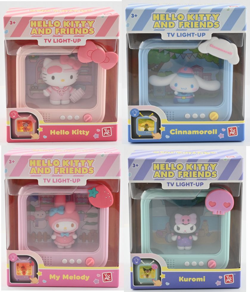 Hello Kitty Light-Up TV Series Battery-Operated Assortment 1-piece