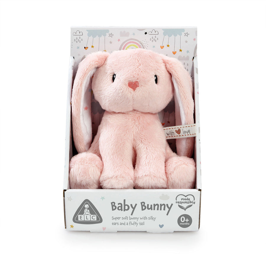 Early Learning Centre Small Boxed Pink Bunny Plush Toy