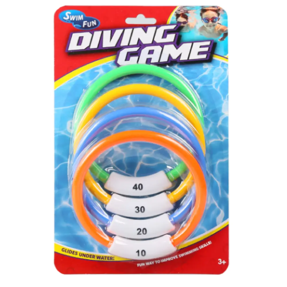 DIVING RING TOYS 4-Piece