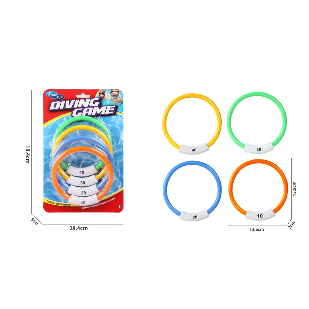 DIVING RING TOYS 4-Piece