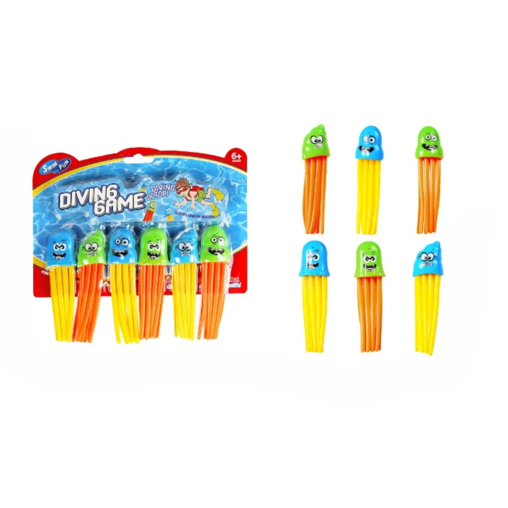 DIVING SPEEDY SQUID TOYS 6-Piece