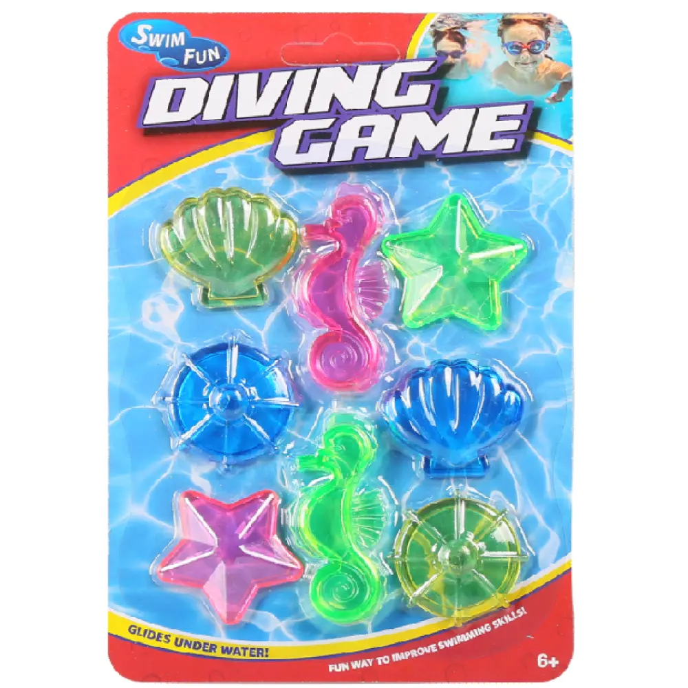 Diving Marine Toys 8-Piece