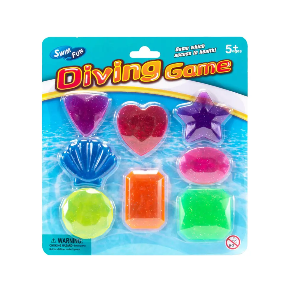 Diving Gemstone Toys 8-Piece