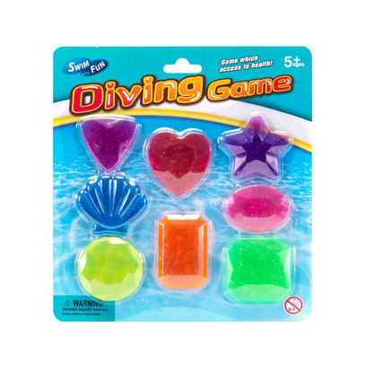 Diving Gemstone Toys 8-Piece