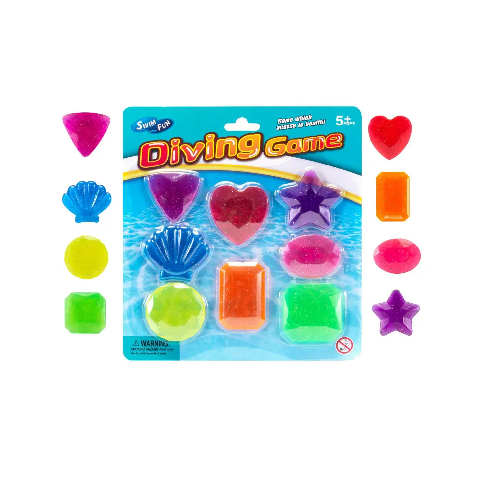 Diving Gemstone Toys 8-Piece