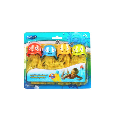 Diving Jellyfish Toys 4-Piece